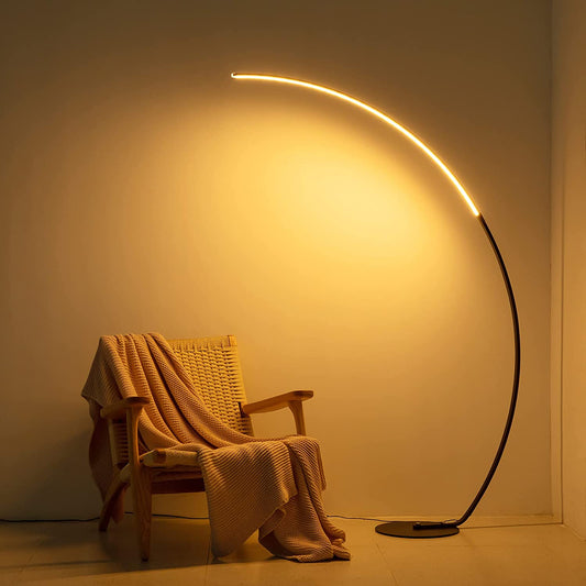 RGBW Curved Floor Lamp
