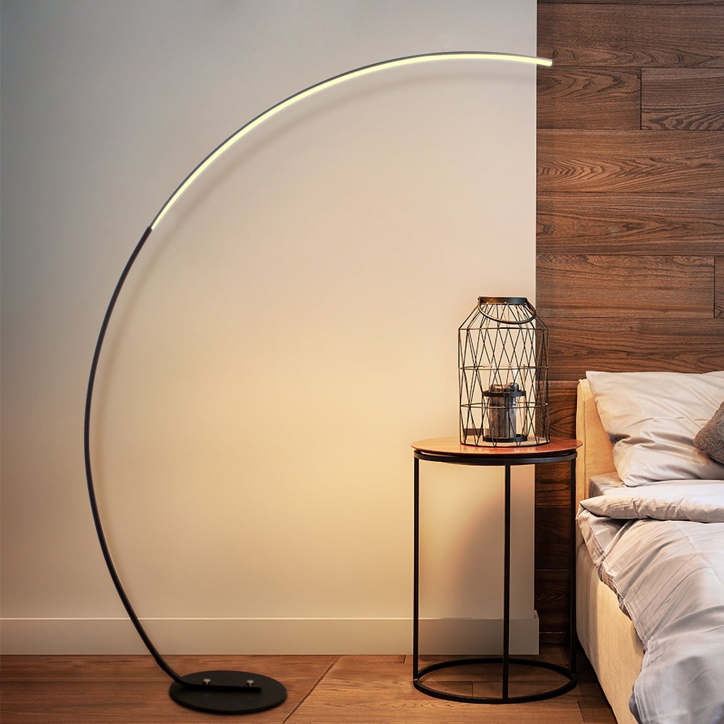 RGBW Curved Floor Lamp